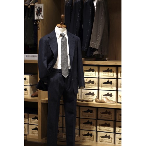 Midnight Herringbone by Sartoria Dalcuore for Brio